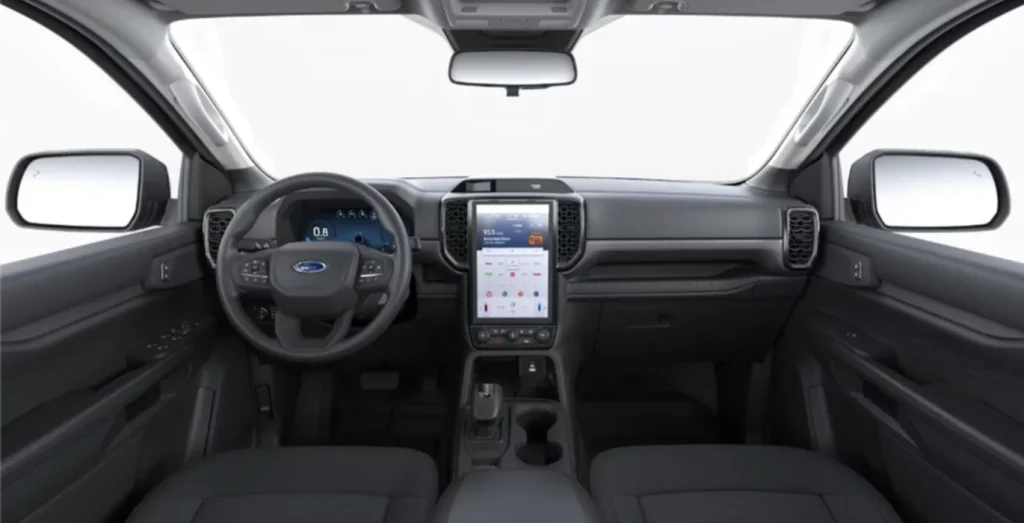 Ford-Ranger-3.0-Ecoblue-V6-E-awd-Doble-Cabina-XLT-Automatico-interior-delantera