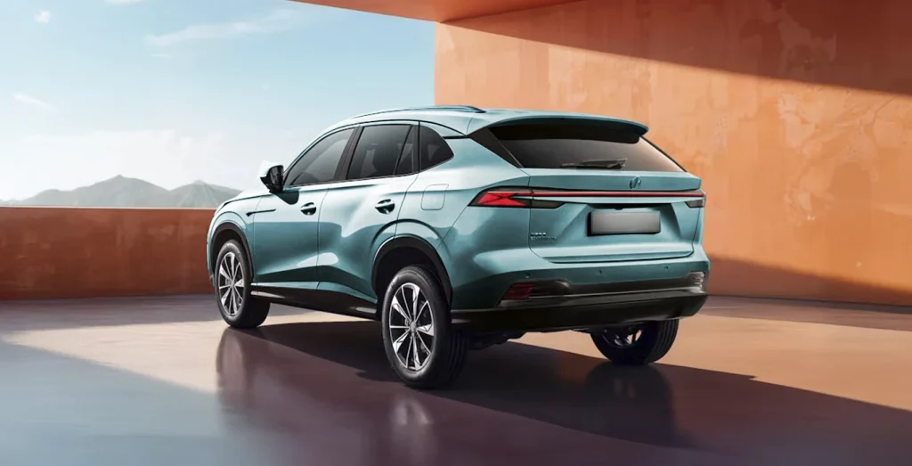 MG-HS-1.5-Hybrid-Comfort-trasera-verde