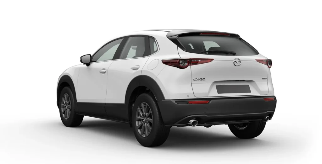 Mazda-CX-30-2.5L-e-SkyAct-G-MHEV-103kW-Prime-Line-trasera